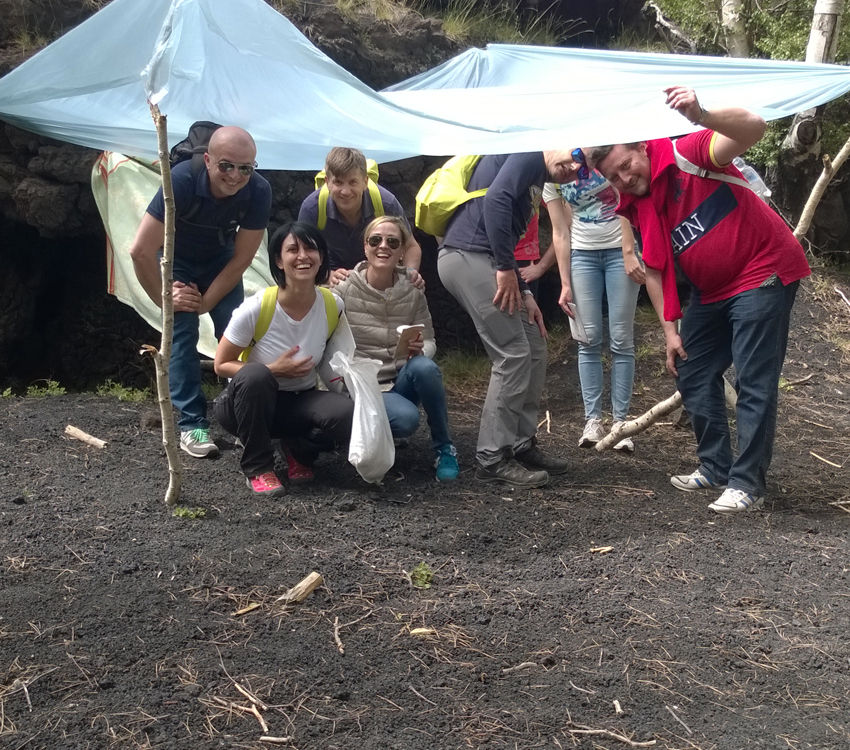 Etna Excursion: Adventure Camp