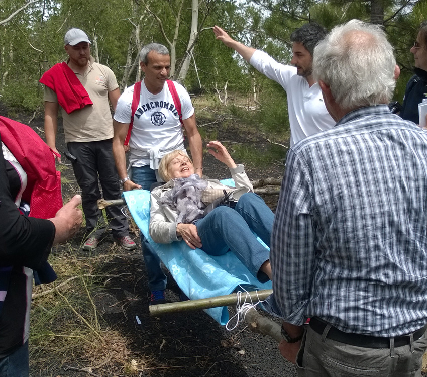 Etna Excursion: Orienteering