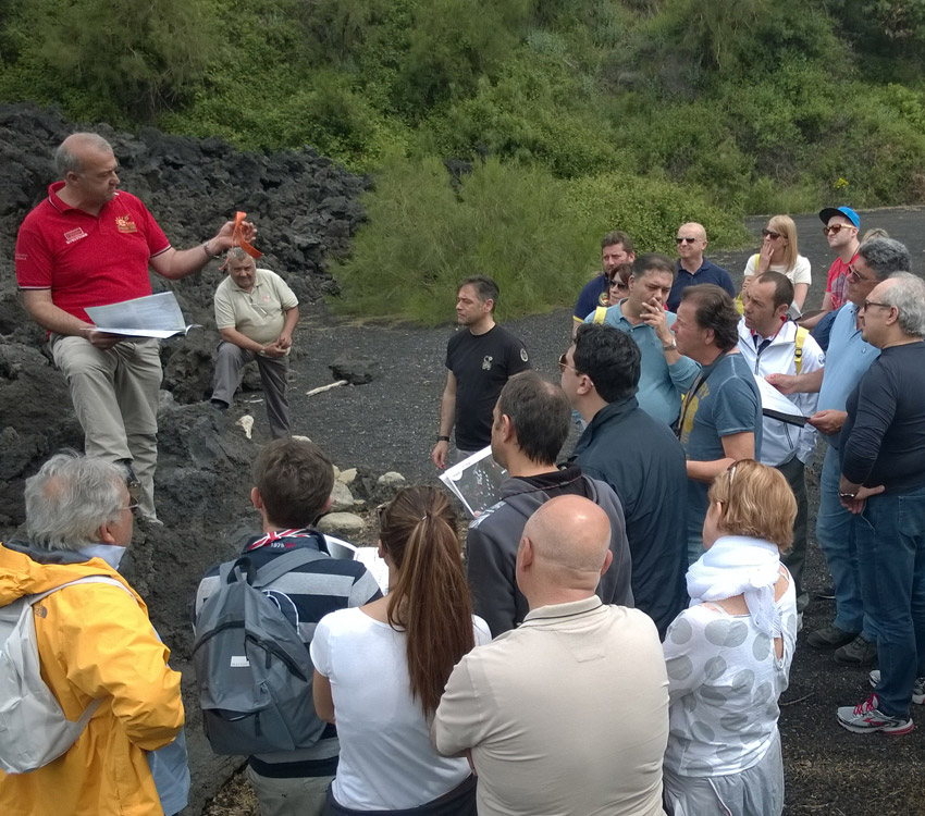 Etna Excursion: Orienteering