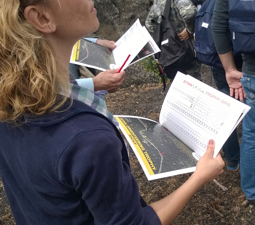 Etna Excursion: Orienteering